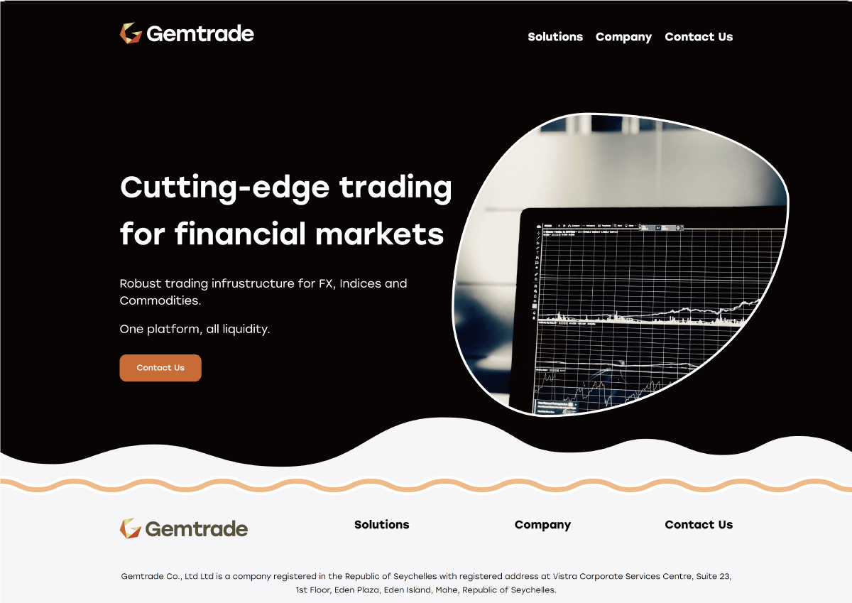 Wayback Machineで https://gemtrade.cc/ を確認すると、GEMTRADE Co., Ltd の公式サイトが表示されます。